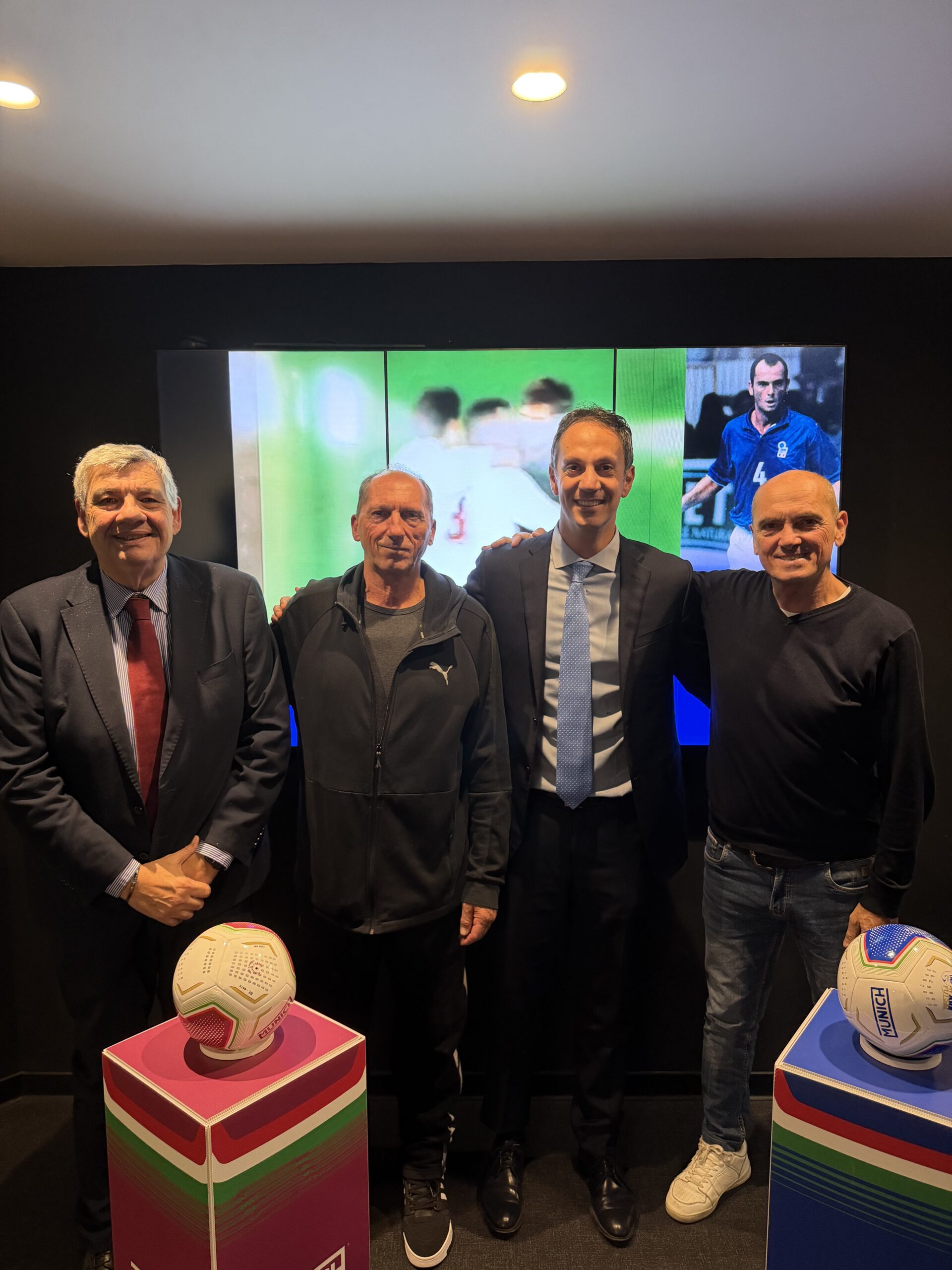 Il Presidente Castiglia riceve i fratelli Giovanni e Ivano Roma in Divisione: “Due pezzi di storia del futsal italiano”