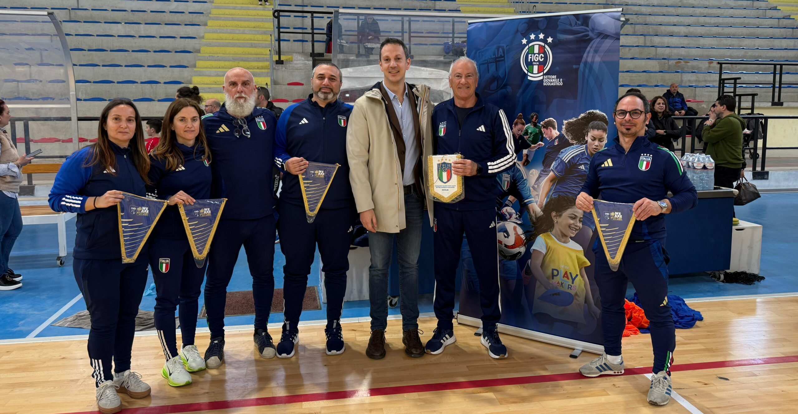 Il Presidente Castiglia allo stage dell’Evolution Programme: “Percorso virtuoso per generare sviluppo, il futuro del futsal passa da qui”