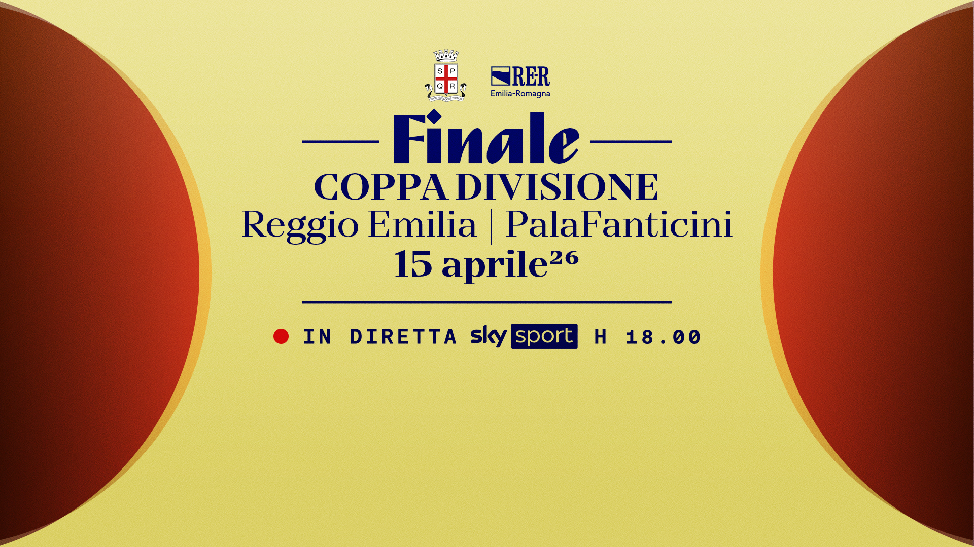Coppa della Divisione, finale il 15 aprile su Sky Sport al PalaFanticini di Reggio Emilia. Castiglia: “Portiamo entusiasmo e interesse sui territori”