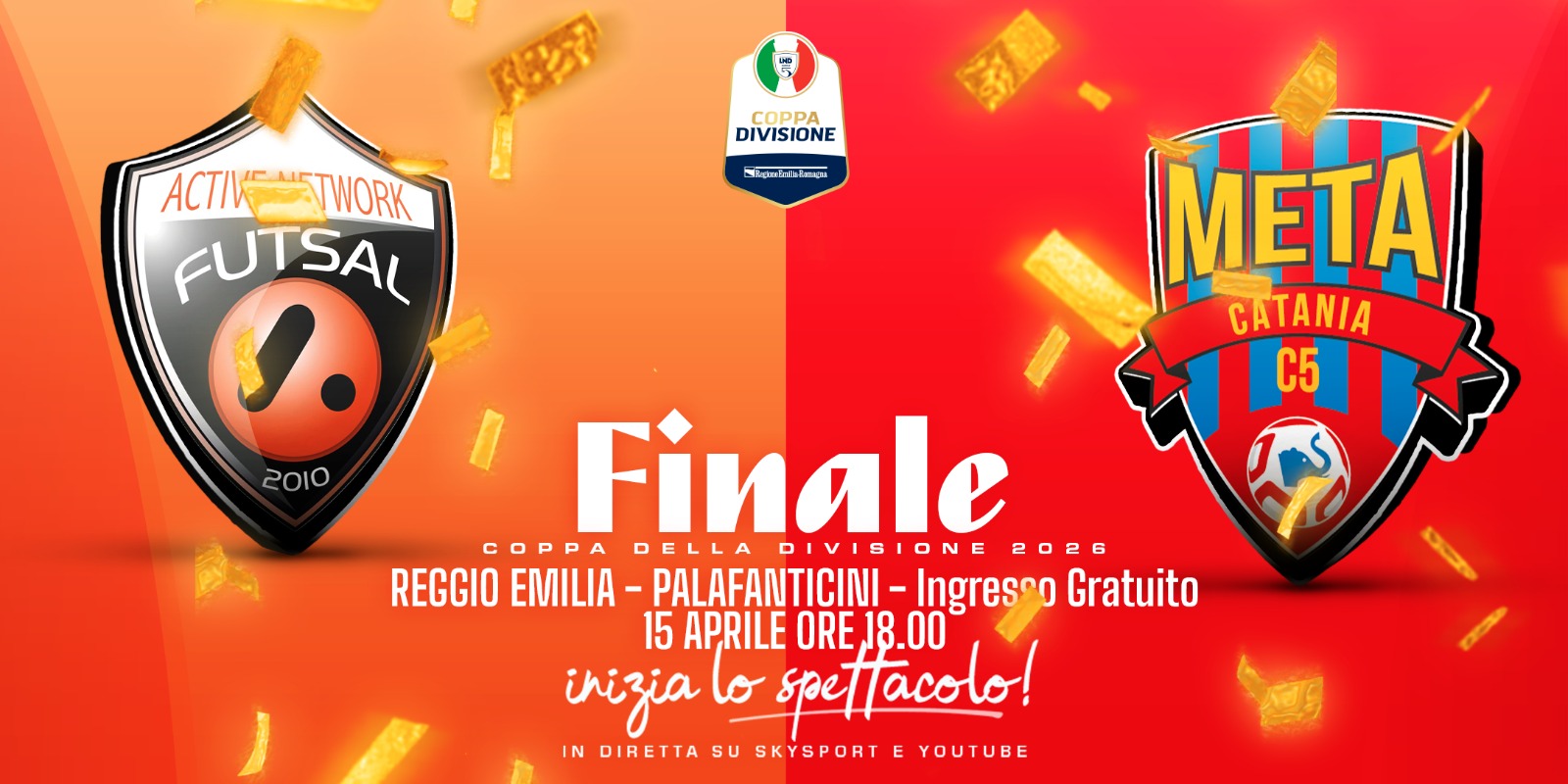 Un evento tira l’altro! Coppa della Divisione – Trofeo Emilia-Romagna: aperta la biglietteria per la finale di Reggio Emilia