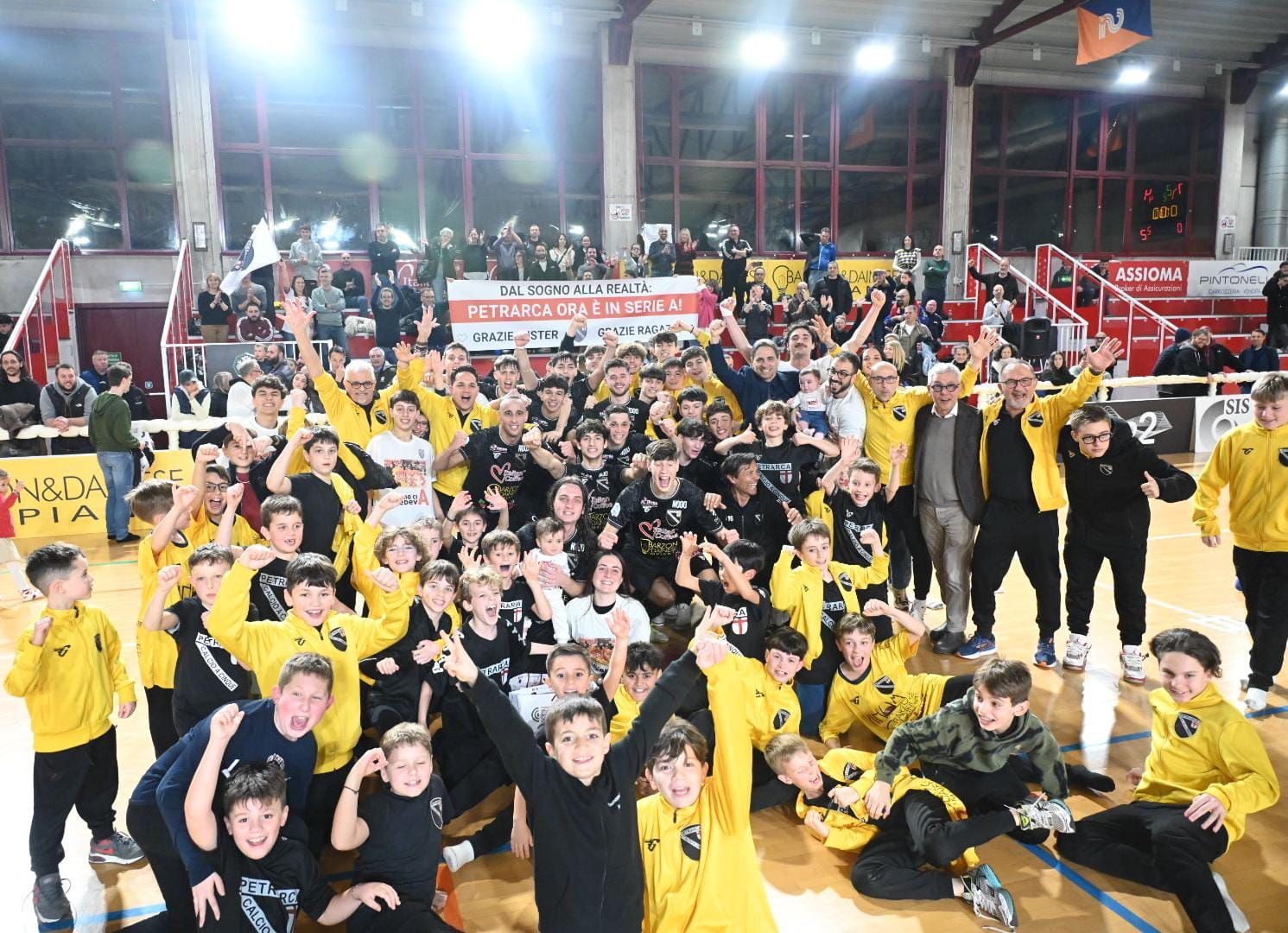 Una splendida cavalcata: il Vinumitaly Petrarca torna in Serie A sull’ottovolante. Benevento, promozione rimandata