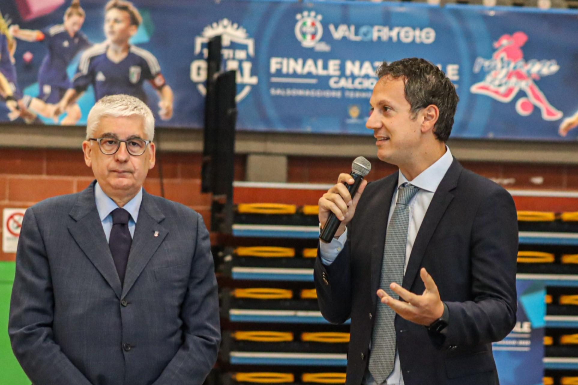 Sinergia SGS-Divisione Calcio a 5: futsal in 891 scuole con “Valori in rete” e maxi evento a Guastalla con le finali giovanili