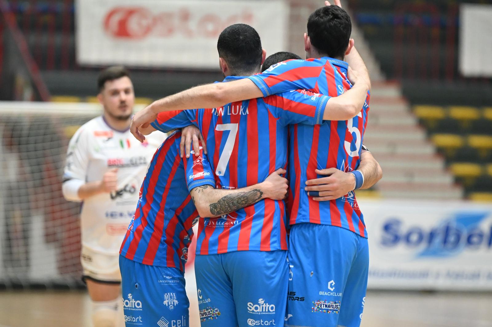Serie A KINTO, Meta Catania e L84 Torino a braccetto. Pari Feldi, Napoli s’avvicina. Derby alla Roma. A segno Sandro Abate e Cosenza