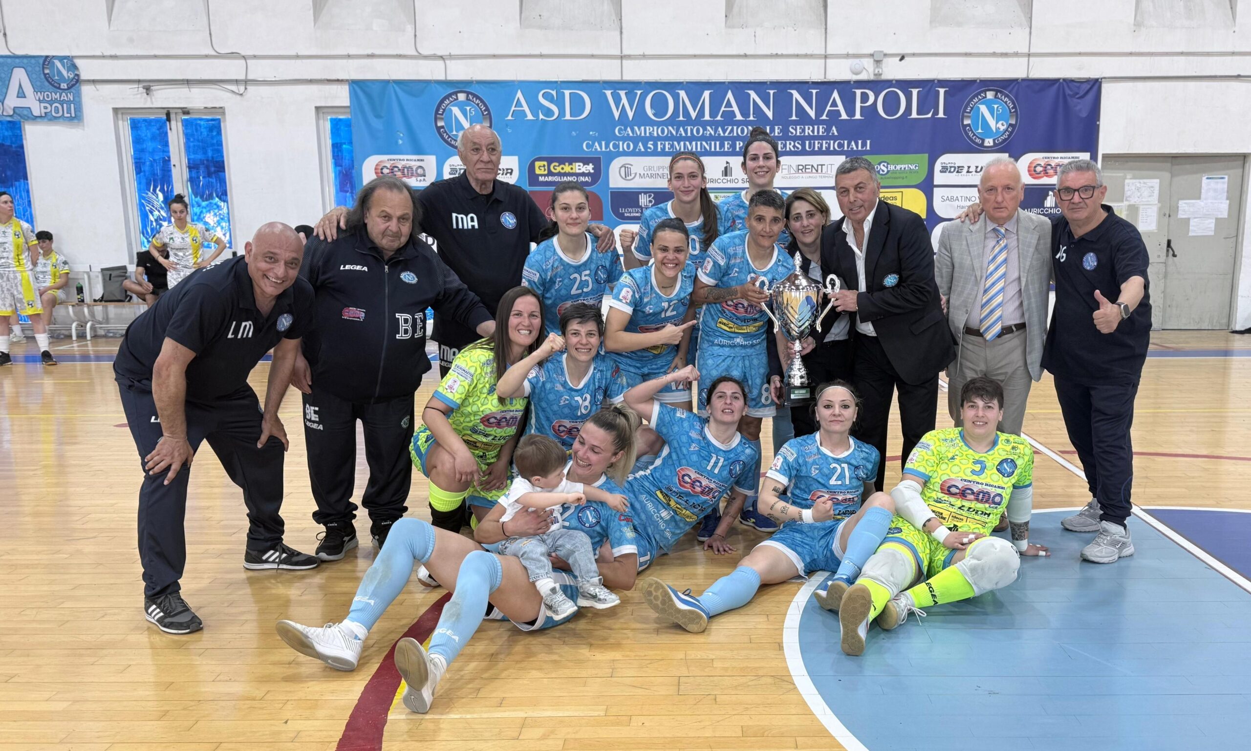 Woman Napoli e Levante Caprarica, che storiA! Mattiello-Morello: “La promozione? Grandissimo orgoglio”