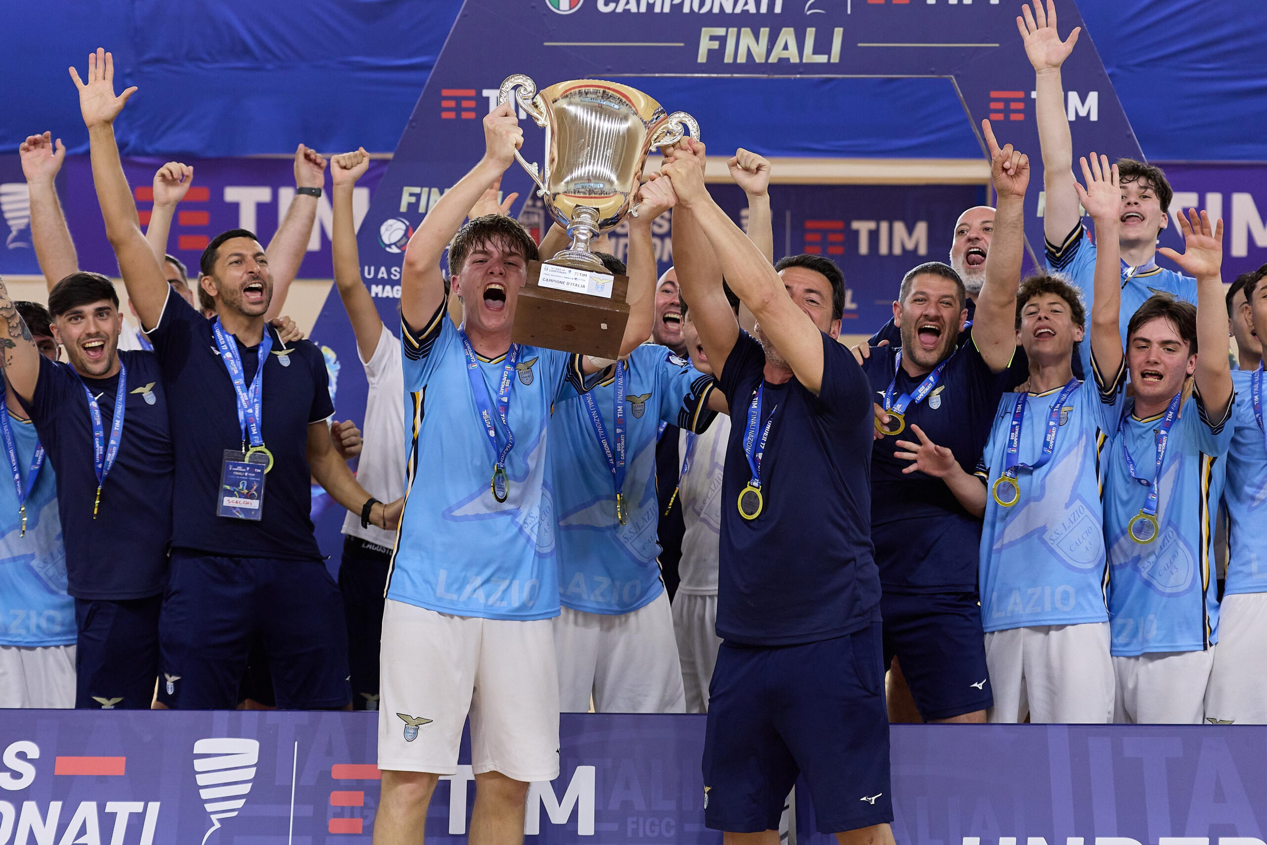 A Guastalla 2026 si scrive la storia: combo Lazio, scudetto sia con l’Under 17 sia con l’Under 15. Non era mai accaduto