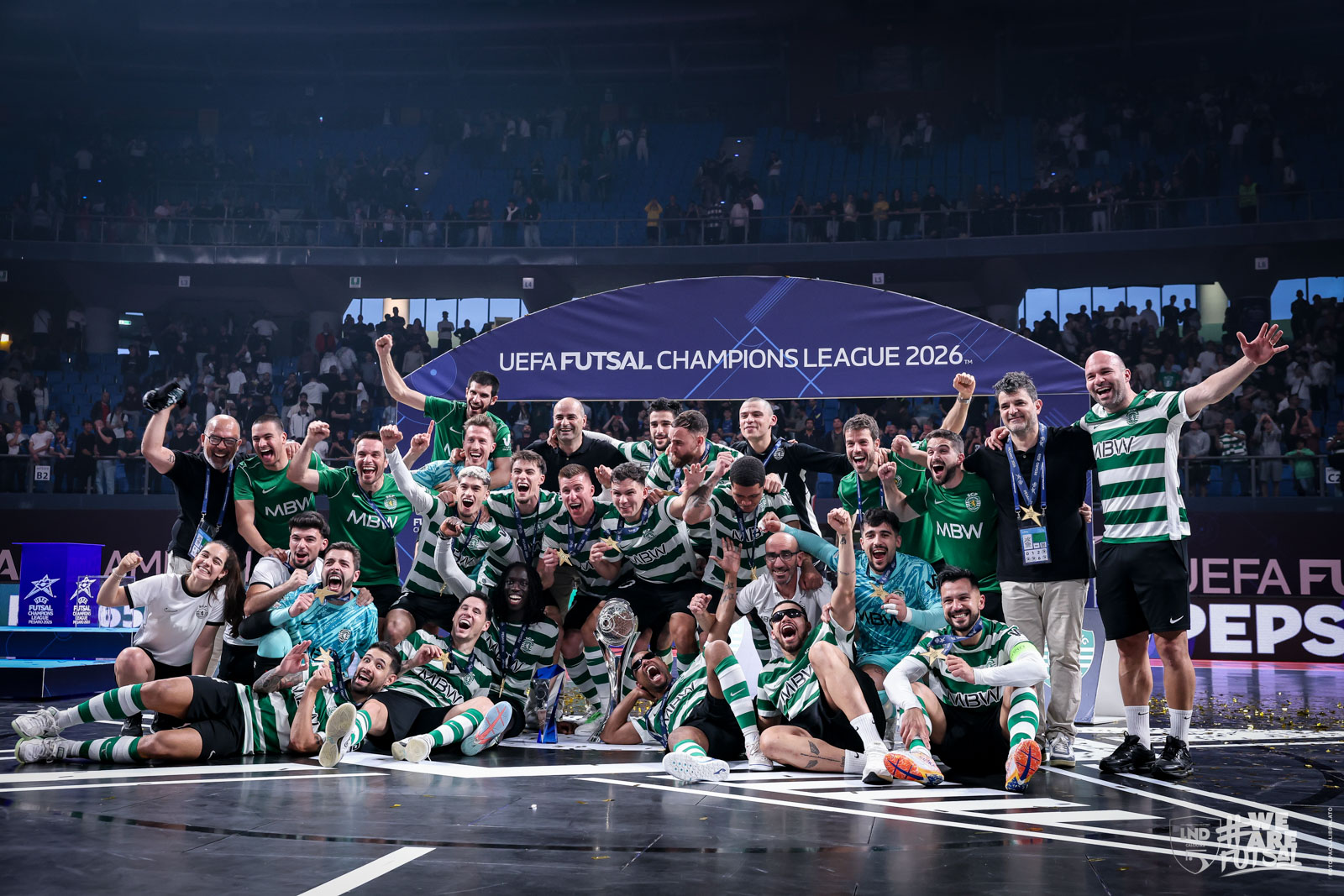 UEFA Futsal Champions League, a Pesaro trionfa lo Sporting di Merlim. Stop al triennio epico del Palma. FOTOGALLERY