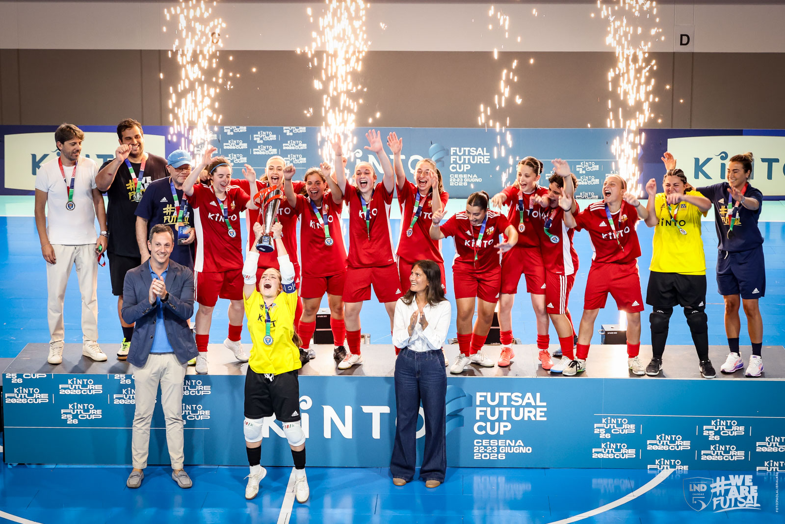 KINTO Future Cup 2026 femminile: la Power Red trionfa ai rigori! Royal Blue sul podio