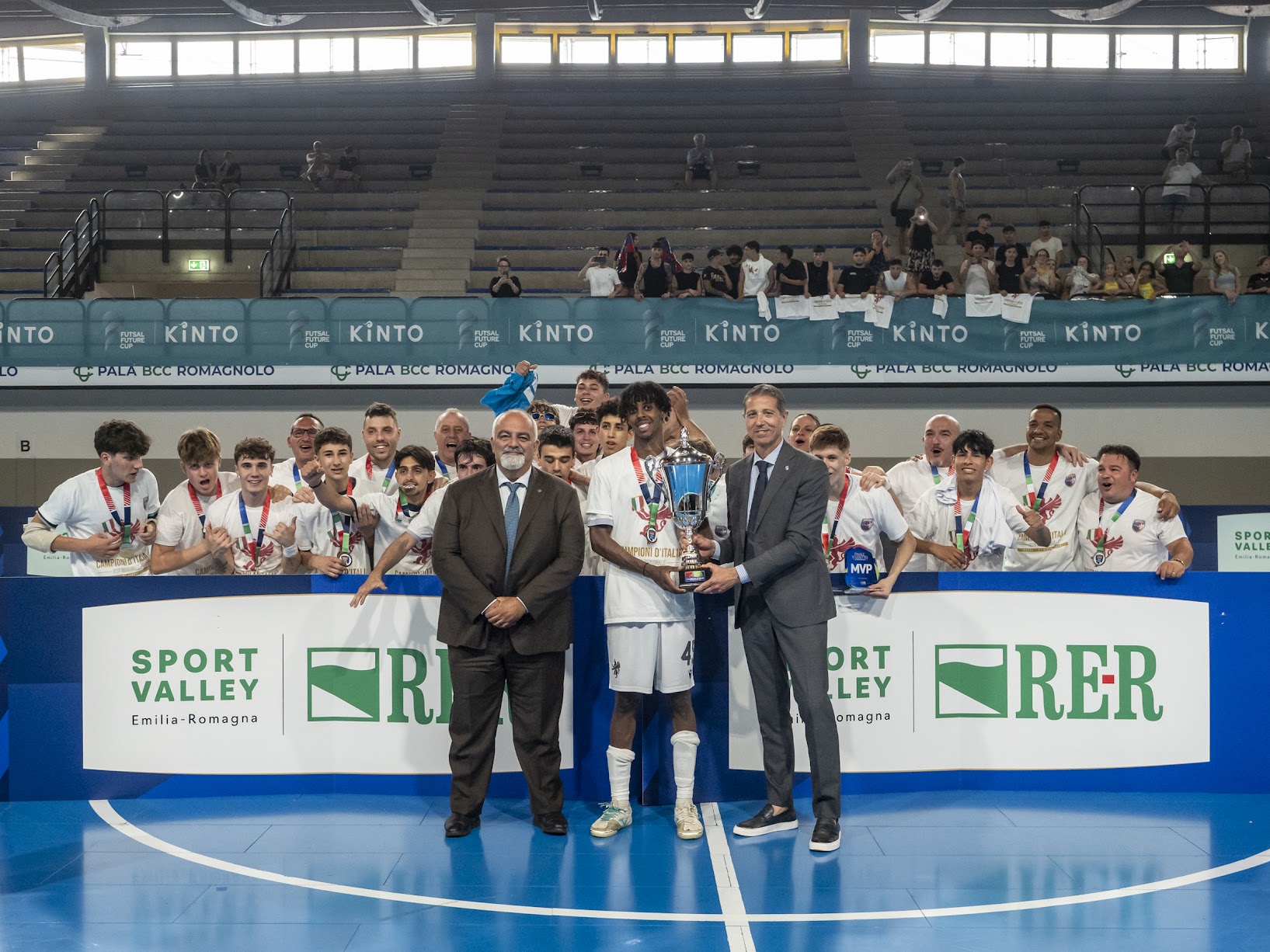 Scudetto Under 19 Regionale, l’Imolese trionfa a Cesena: super Zeni, 8-3 al Cus Palermo
