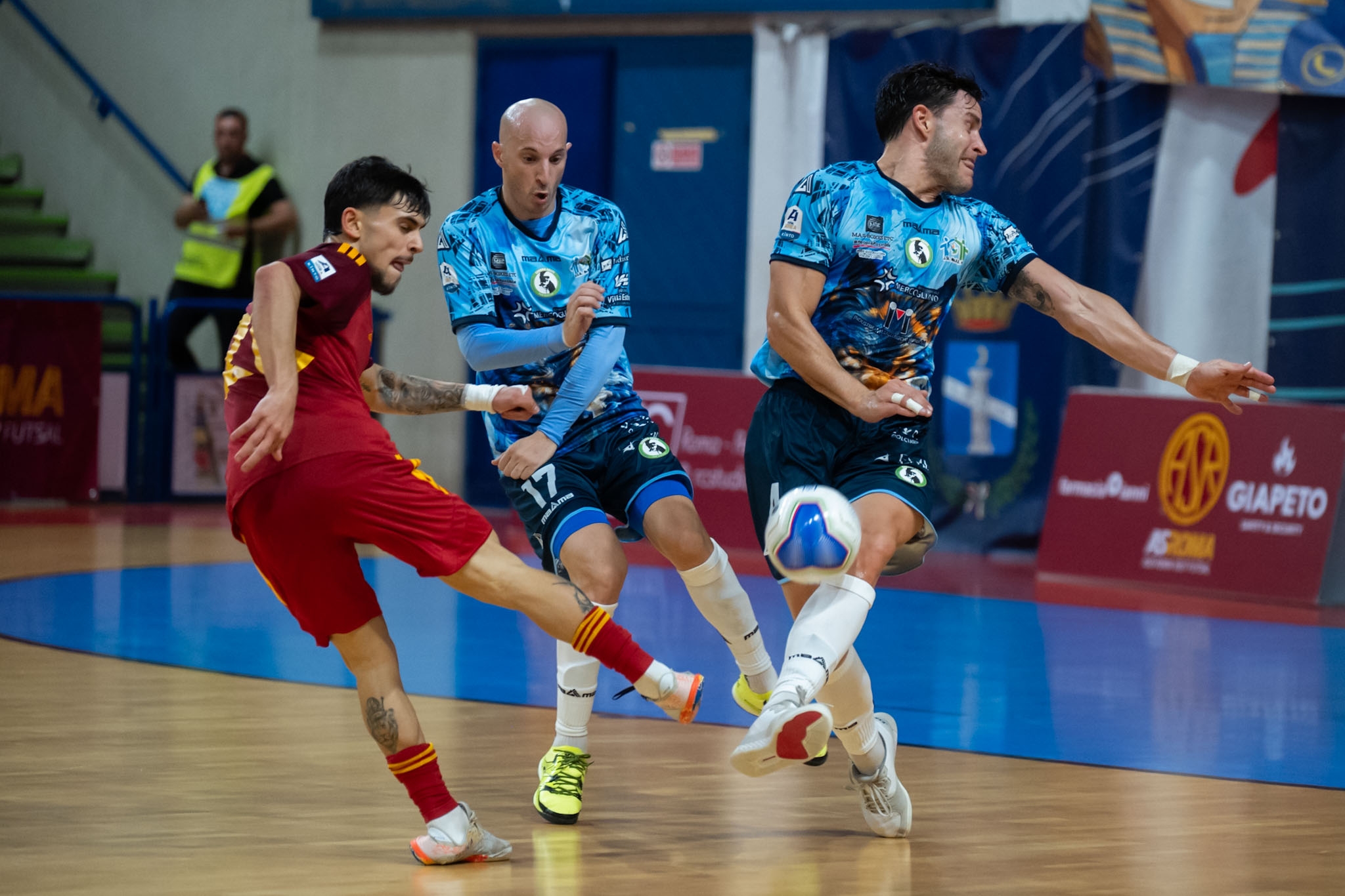 Rassegna stampa Corsport online, Serie A KINTO: la Roma riacchiappa il Sandro Abate. Bis per il Came Treviso