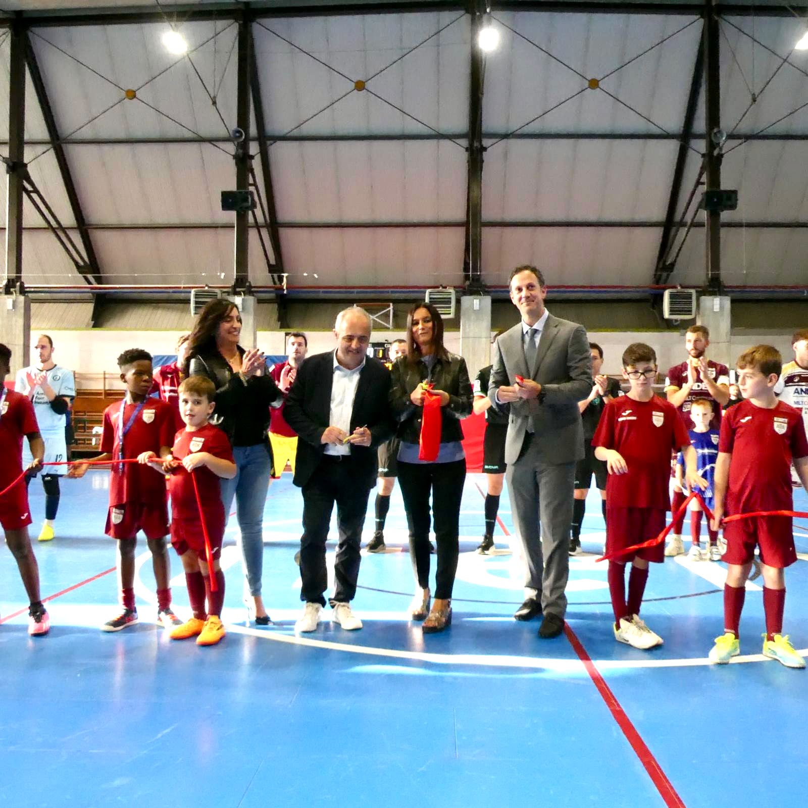 Il Presidente Castiglia a Reggio Emilia per il taglio del nastro del rinnovato PalaFanticini: “Otteniamo risultati concreti per il futsal e per i territori”